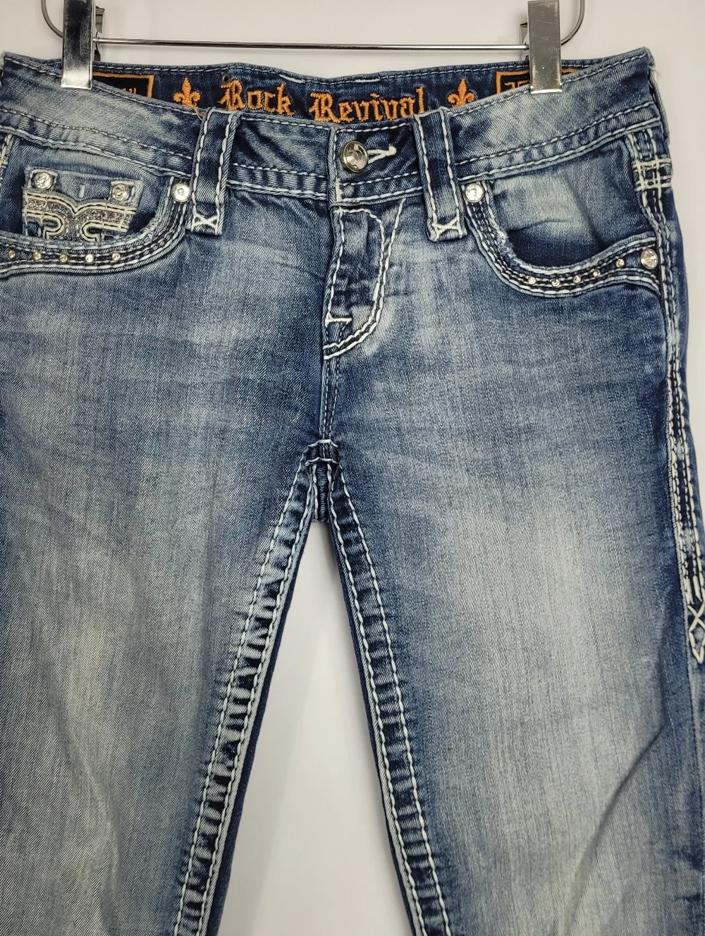 Rock Revival Laney Skinny Jeans Sixe 25